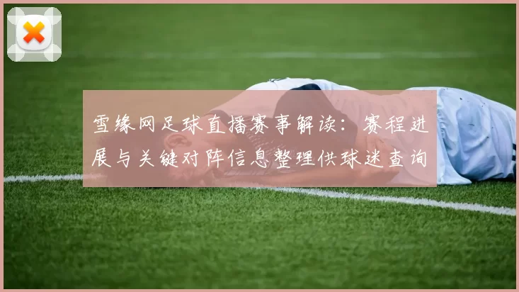 雪缘网足球直播赛事解读:赛程进展与关键对阵信息整理供球迷查询