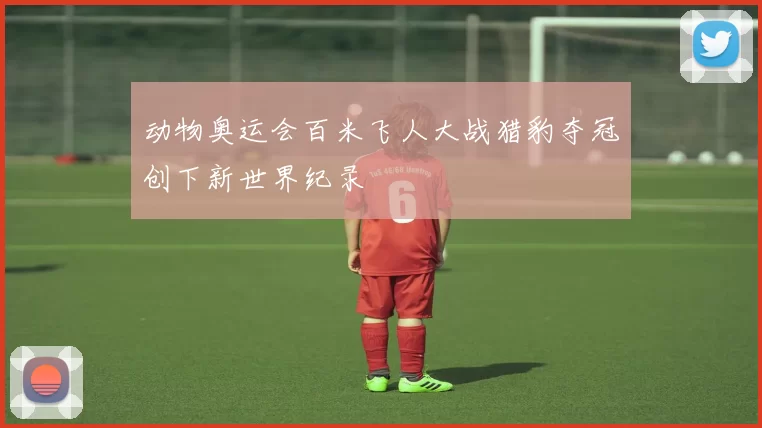 动物奥运会百米飞人大战猎豹夺冠创下新世界纪录