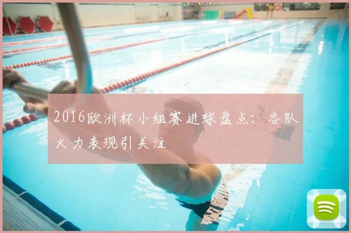2016欧洲杯小组赛进球盘点:各队火力表现引关注