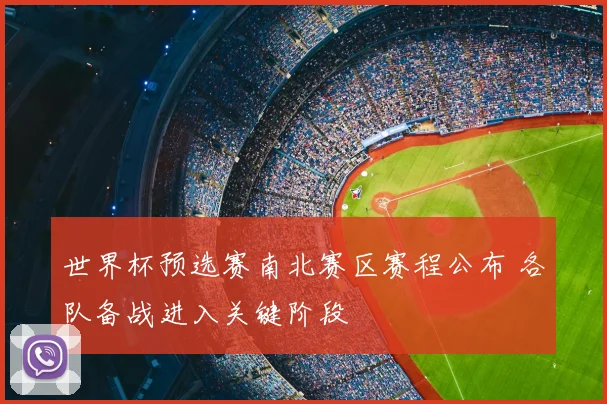 世界杯预选赛南北赛区赛程公布 各队备战进入关键阶段